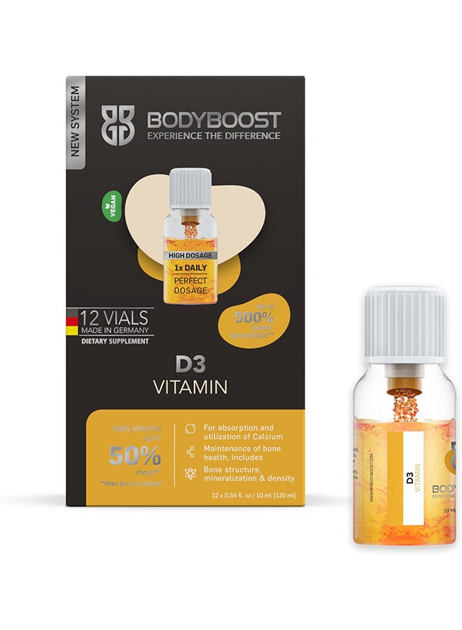 Bodyboost Vitamin D3 10Ml Vials 12S - Image 1